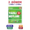 7. Sınıf Yazılı Notları 2. Dönem 1 ve 2. Yazılı - Tonguç Yayınları