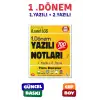 8. Sınıf Yazılı Notları 1. Dönem 1 ve 2. Yazılı Konu Özetli - Tonguç Yayınları