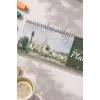 Tarihsiz Spiralli Haftalık Masaüstü Planlayıcı - KALE - 10x30 cm Plango