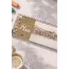 Tarihsiz Spiralli Haftalık Masaüstü Planlayıcı - TRABZON - 10x30 cm Plango