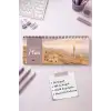 Tarihsiz Spiralli Haftalık Masaüstü Planlayıcı - MARDİN - 10x30 cm Plango