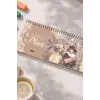 Tarihsiz Spiralli Haftalık Masaüstü Planlayıcı - GECE DEVRİYESİ  - 10x30 cm Plango