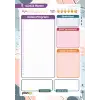 Turuncu Suluboya Günlük Planlayıcı Defter - Ders Çalışma Planlayıcı Defteri - Planla