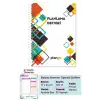 Beyaz Kareler Günlük Planlama Defteri - 100 Sayfa - 17x24 Planlayıcı Defter