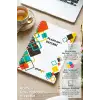 Beyaz Kareler Günlük Planlama Defteri - 100 Sayfa - 17x24 Planlayıcı Defter
