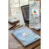 Mavi Kuğu Spiralli Günlük Planlama Defteri - 100 Sayfa - 17x24 Planlayıcı Defter