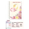 Sarı Kelebek Spiralli Günlük Planlama Defteri - 100 Sayfa - 17x24 Planlayıcı Defter
