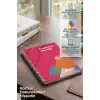 Kırmızı Kareler Günlük Planlayıcı Defter - Ders Çalışma Planlayıcı Defteri - Planlam