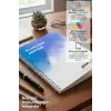 Mavi Suluboya Günlük Planlayıcı Defter -  Ders Çalışma Planlayıcı Defteri - Planlama Defteri