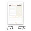 Plango Sınav Planlayıcı Model 2 - Çek Kopar Sınav Planlama Defteri -  Sınav Planlama