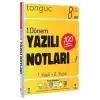 8. Sınıf Yazılı Notları 1. Dönem ve 2. Dönem 1 ve 2. Yazılı - Tonguç Yayınları