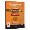 DGS – KPSS – ALES Matematik İlk 15 Soru - Marka Yayınları