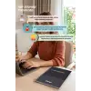 Siyah - Gri Günlük Planlayıcı Defter - Ders Çalışma Planlayıcı Defteri - Planlama Defteri