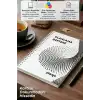 Siyah Girdap Günlük Planlayıcı Defter -  Ders Çalışma Planlayıcı Defteri - Planlama Defteri