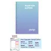 Mavi Çizgiler Günlük Planlayıcı Defter -  Ders Çalışma Planlayıcı Defteri - Planlama Defteri
