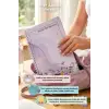 Mor Çiçekler Spiralli Günlük Planlama Defteri - 100 Sayfa - 17x24 Planlayıcı Defter