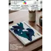 Yapraklar Spiralli Günlük Planlama Defteri - 100 Sayfa - 17x24 Planlayıcı Defter