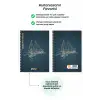 Gemi Spiralli Spiralli Günlük Planlama Defteri - 100 Sayfa - 17x24 Planlayıcı Defter