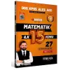 DGS KPSS ALES AGS Yektugmat Matematik İlk 15 Konu 27 Deneme Marka Yayınları