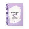 Motivasyon Ajandam MOR - Pastel Seri - Stickerlı - Tarihsiz - 160 Sayfa - Sert Kapak