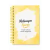Motivasyon Ajandam SARI - Pastel Seri - Stickerlı - Tarihsiz - 160 Sayfa - Sert Kapak