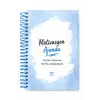 Motivasyon Ajandam MAVİ - Pastel Seri - Stickerlı - Tarihsiz - 160 Sayfa - Sert Kapak