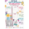 Motivasyon Ajandam PEMBE SİYAH - Pastel Seri - Stickerlı - Tarihsiz - 160 Sayfa - Sert Kapak