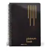 Platinium Gold 80 Yaprak Sert Kapak Kareli Defter - 16x22cm