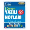 9. Sınıf Yazılı NOTLARI ve DENEMELERİ - 1 ve 2. Dönem - Tonguç Yayınları