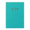 17X24 Thermo Deri Lüks Soft Defter AÇIK YEŞİL (Kareli - 160 Sayfa)