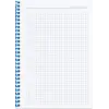17x24 Spiralli Notebook Desen Sert Kapak Defter MOR (Kareli - 100 yaprak)