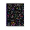 17x24 Spiralli Trend Desen Sert Kapak Defter - AÇILAR (Kareli - 100 Yaprak)