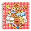 13,5 x 13,5 Spiralli Capybara Defter Serisi - LOVELY BABY (ÇİZGİLİ - 60 Yaprak)