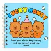 13,5 x 13,5 Spiralli Capybara Defter Serisi - LUCKY MONEY (ÇİZGİLİ - 60 Yaprak)