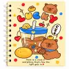 13,5 x 13,5 Spiralli Capybara Defter Serisi - LUCKY CUT (ÇİZGİLİ - 60 Yaprak)