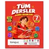 7. Sınıf Tüm Dersler Soru Bankası Seti 3 Kitap - MAARİF MODEL  Tonguç Yayınları