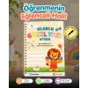 Oluklu GÜZEL YAZI Kitabı - Sihirli Uçan Kalem Hediyeli - Kabartmalı GÜZEL YAZI Defteri