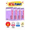 Optik Cevap Defteri MOR  80 Soru - A5 Boy (4 Adet - 200 Sayfa) Sınava Hazırlık Optik Form Defteri - Plango