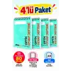 Optik Cevap Defteri TURKUAZ 80 Soru - A5 Boy (4 Adet - 200 Sayfa) Sınava Hazırlık Optik Form Defteri - Plango