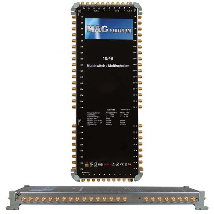 10*48 Sonlu/Kaskatlı Swıtchlı Uydu Santrali Mag Platınum
