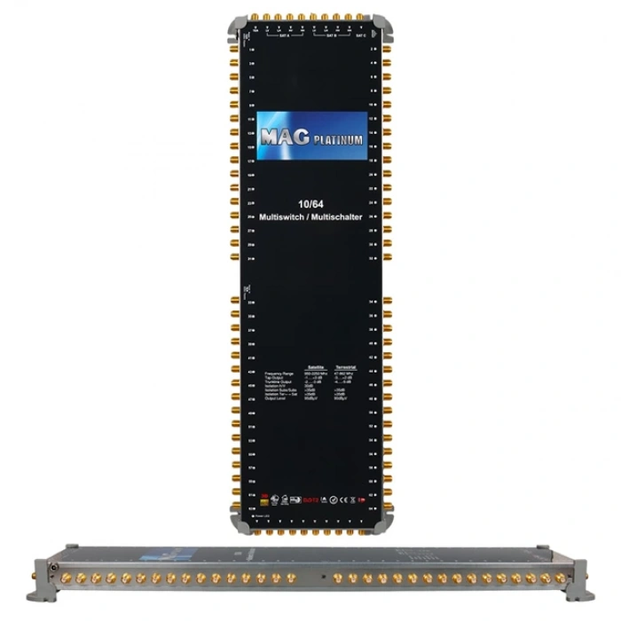 10*64 Sonlu/Kaskatlı Swıtchlı Uydu Santrali Mag Platınum