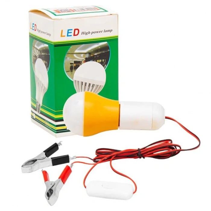 12 V Led Ampul Akü Maşalı Powermaster