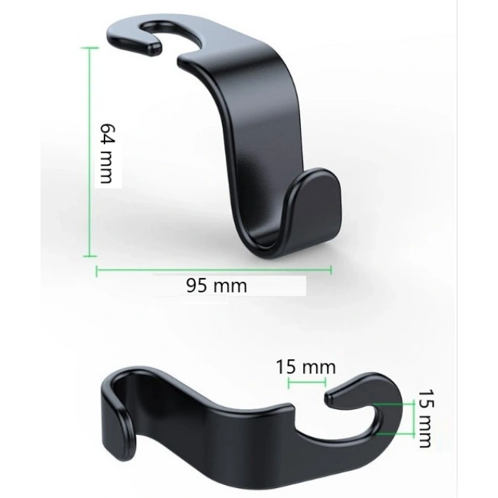 4 Adet Araba Koltuk Arkası Askı