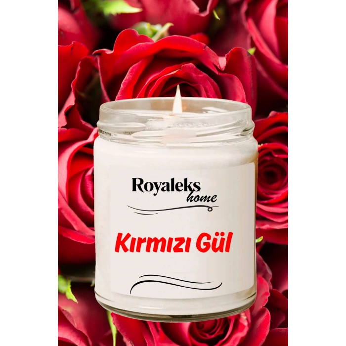 4 Adet Doğal Özel Seri Kokulu Dekoratif Kavanoz Mum 4x210 Cc - Ateşli Set - Ryl