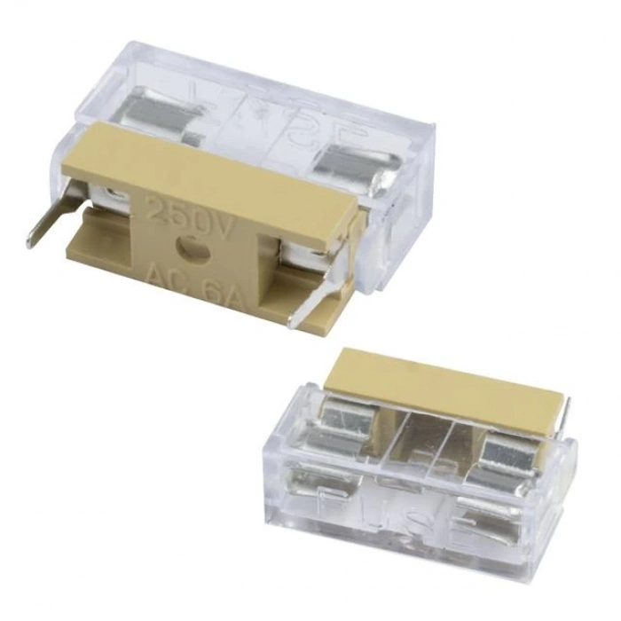 5x20 Pcb Sigorta Yuvası Dikdörtgen Tip