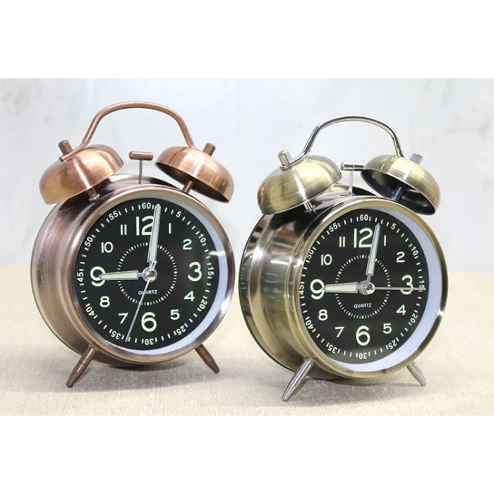 Antik Metal Çalar Saat Model 1