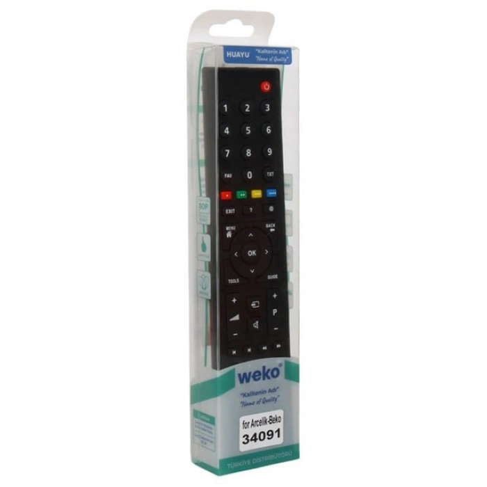 Arçelik-Beko 3D Tuşlu Lcd-Led Tv Kumanda (RC3214802/01-TS1187R-1)