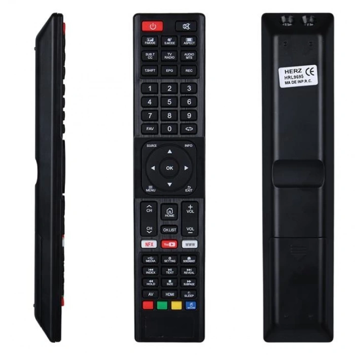 Awox - Rose - Telenova Netflix-Youtube Tuşlu Lcd - Led Tv Kumandası (HRL9695)