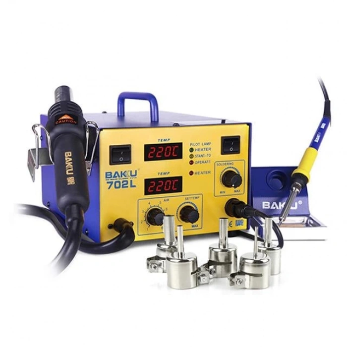 Baku BK-702L Digital Isı Ayarlı-Üflemeli Havya