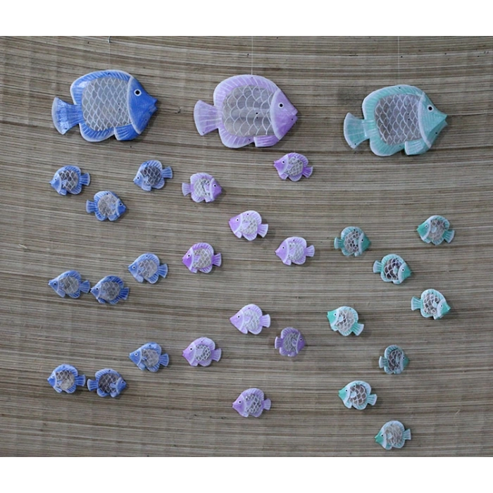 Balıklı Asmalı Rüzgar Çanı